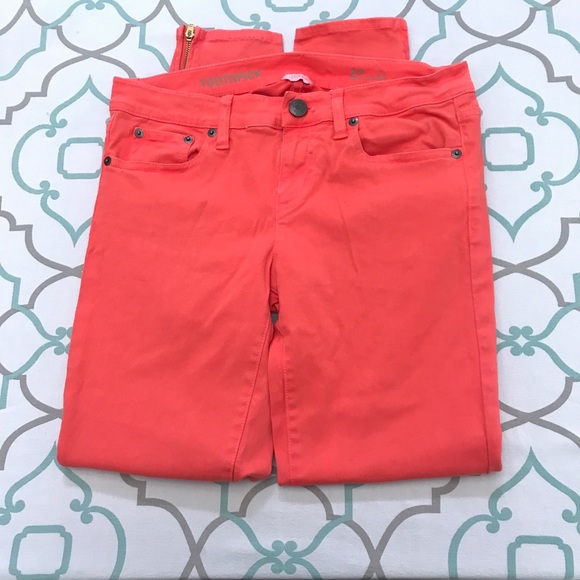 💙👖J. CREW! TOOTHPICK ZIPPER👖💙27 3/4 26.5” EUC - Picture 5 of 8